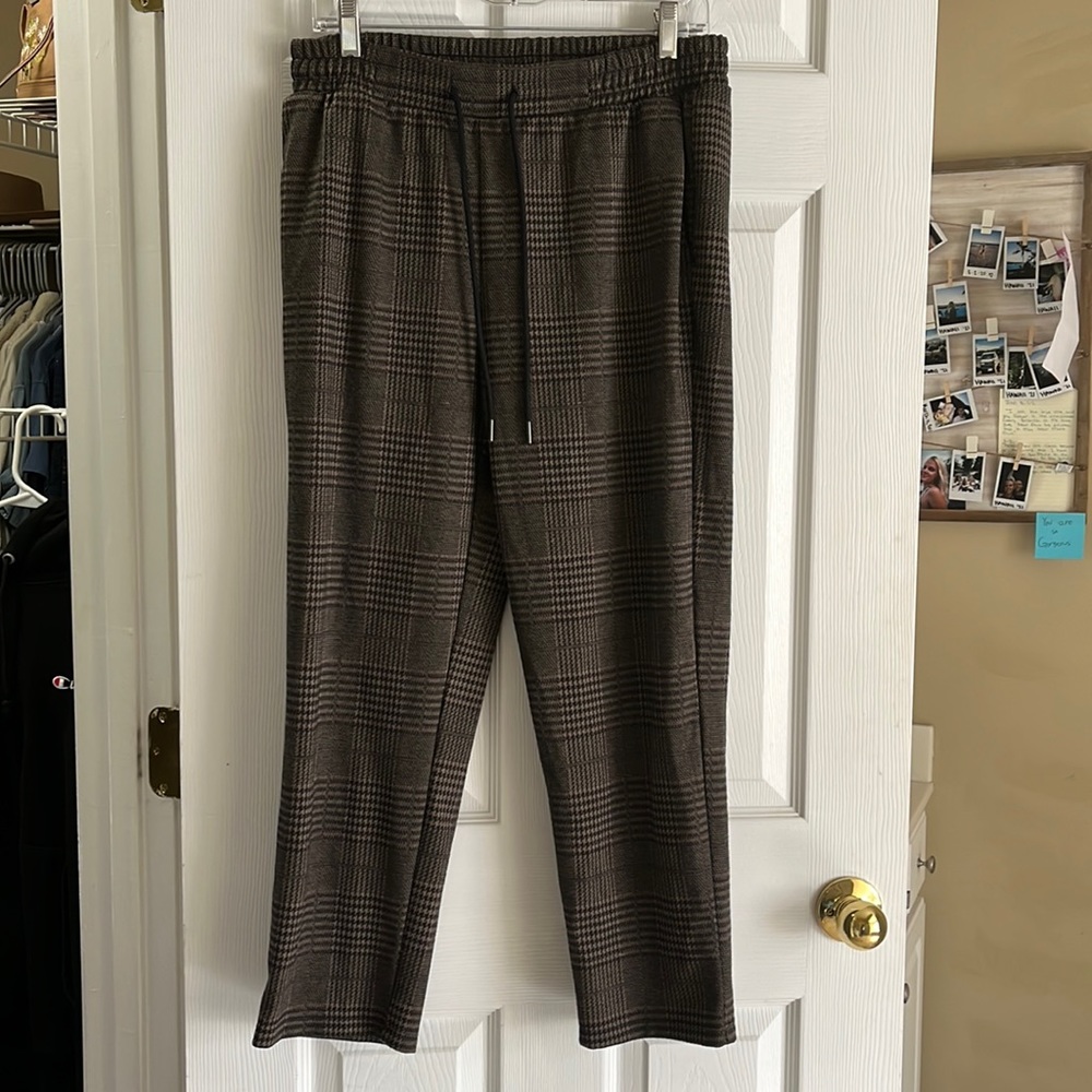 A New Day Plaid Drawstring Pants